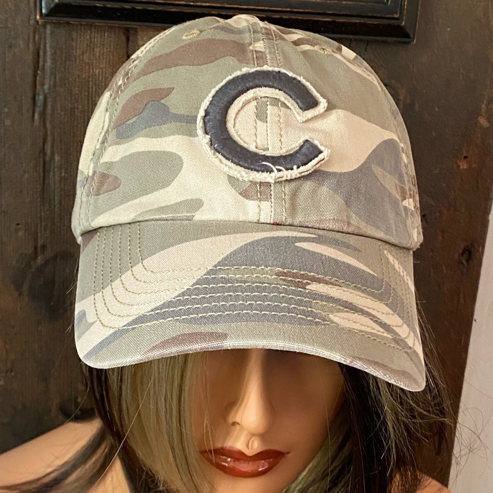 Chicago Cubs Camouflage Hat